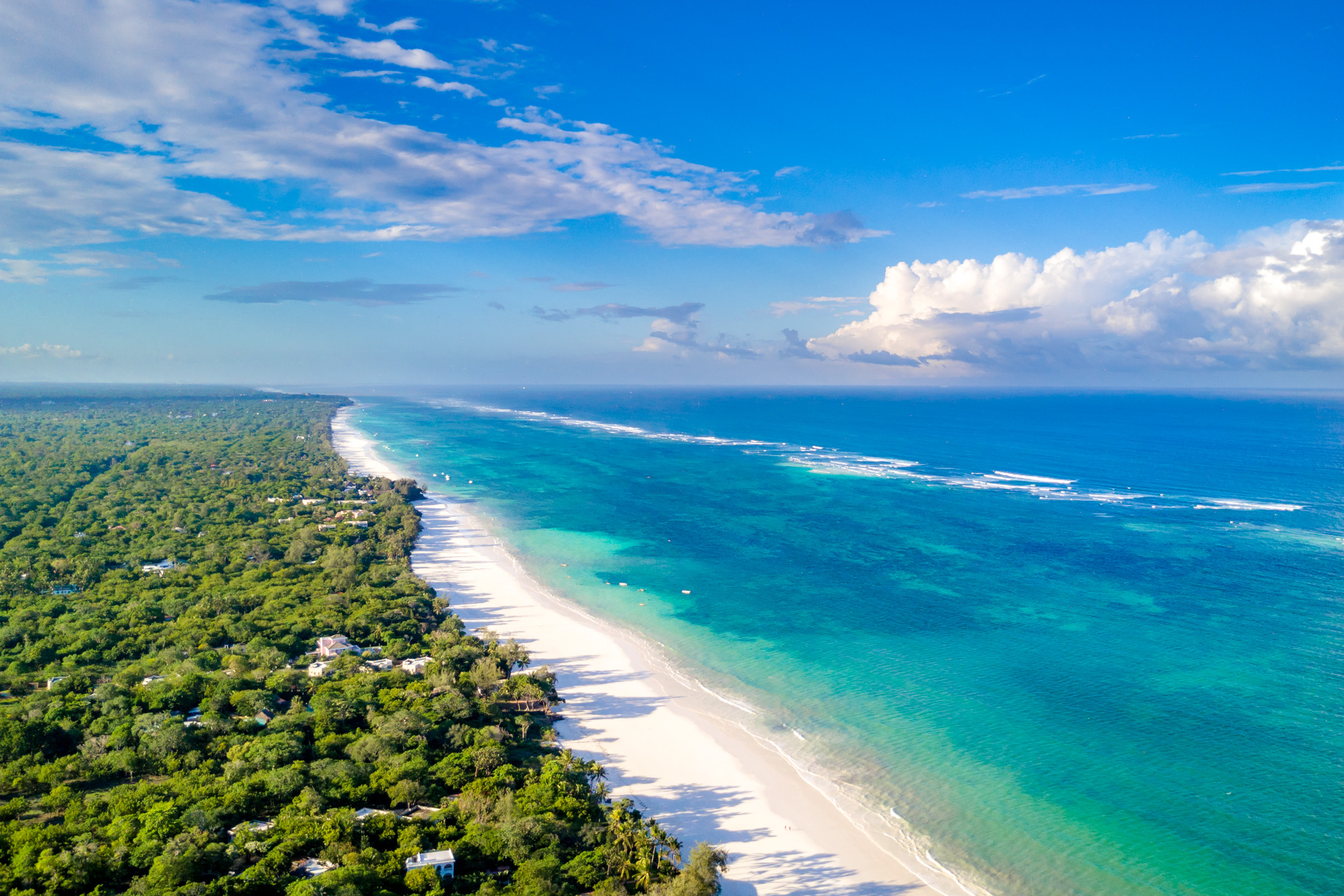 Diani Beach — Kenya coast close after safari or a Nairobi meeting