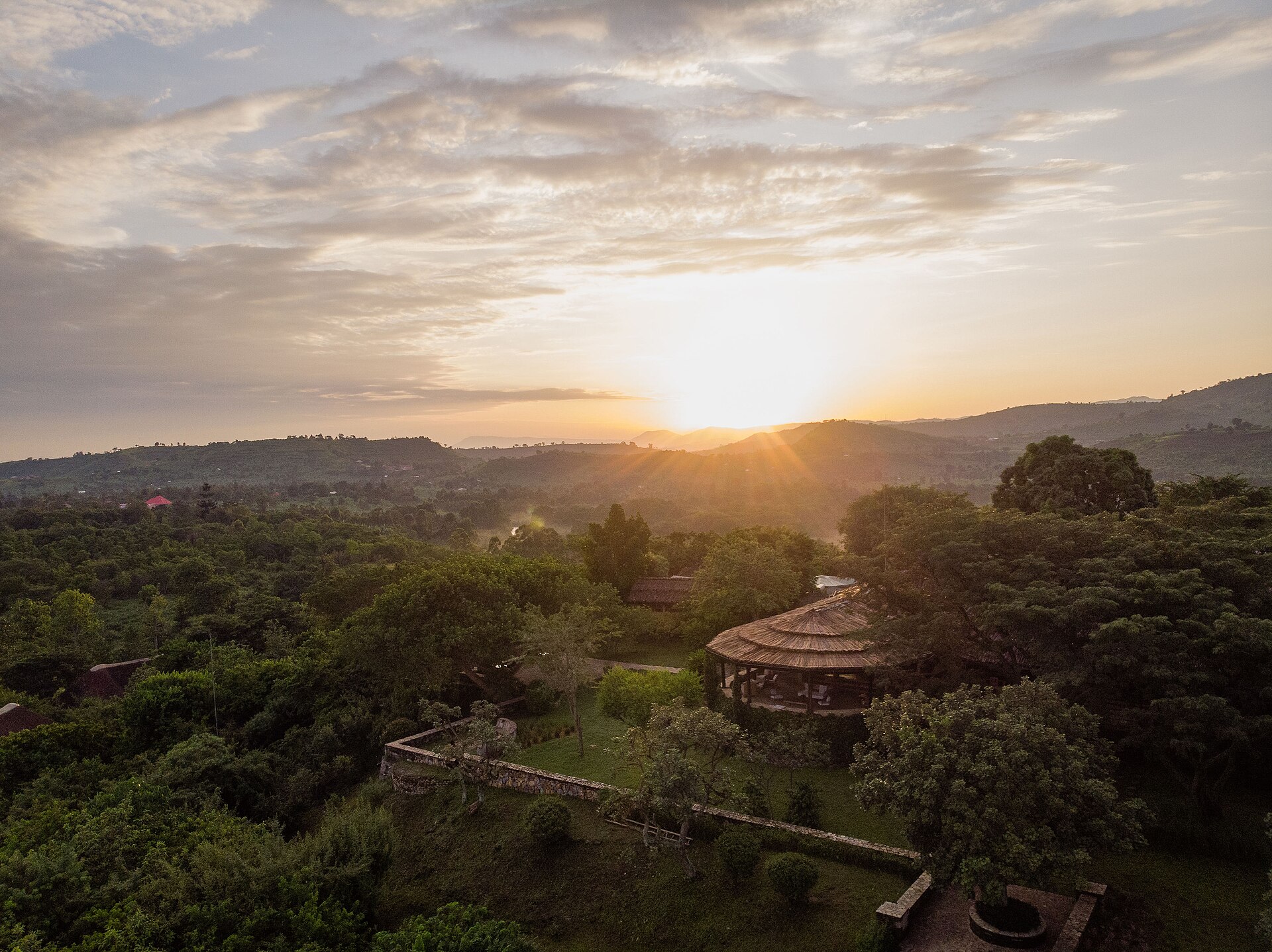 Kyambura Gorge Lodge — Queen Elizabeth savanna after Bwindi