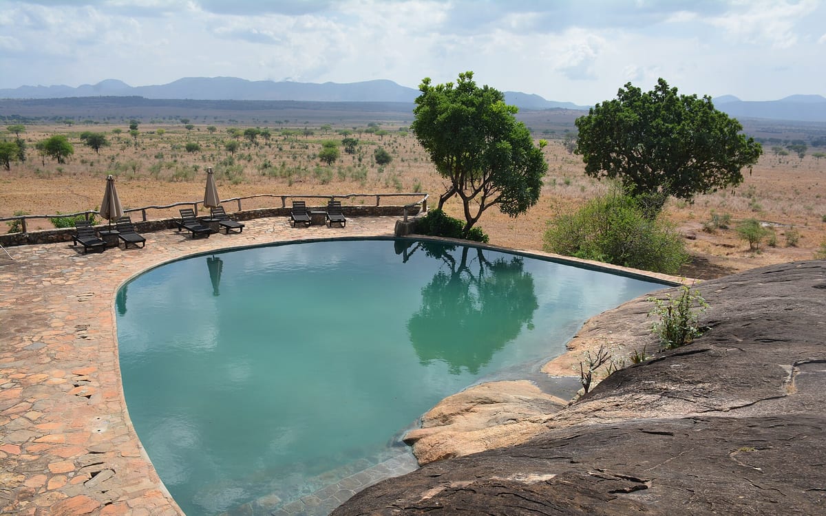 Apoka Safari Lodge on the Kidepo plains