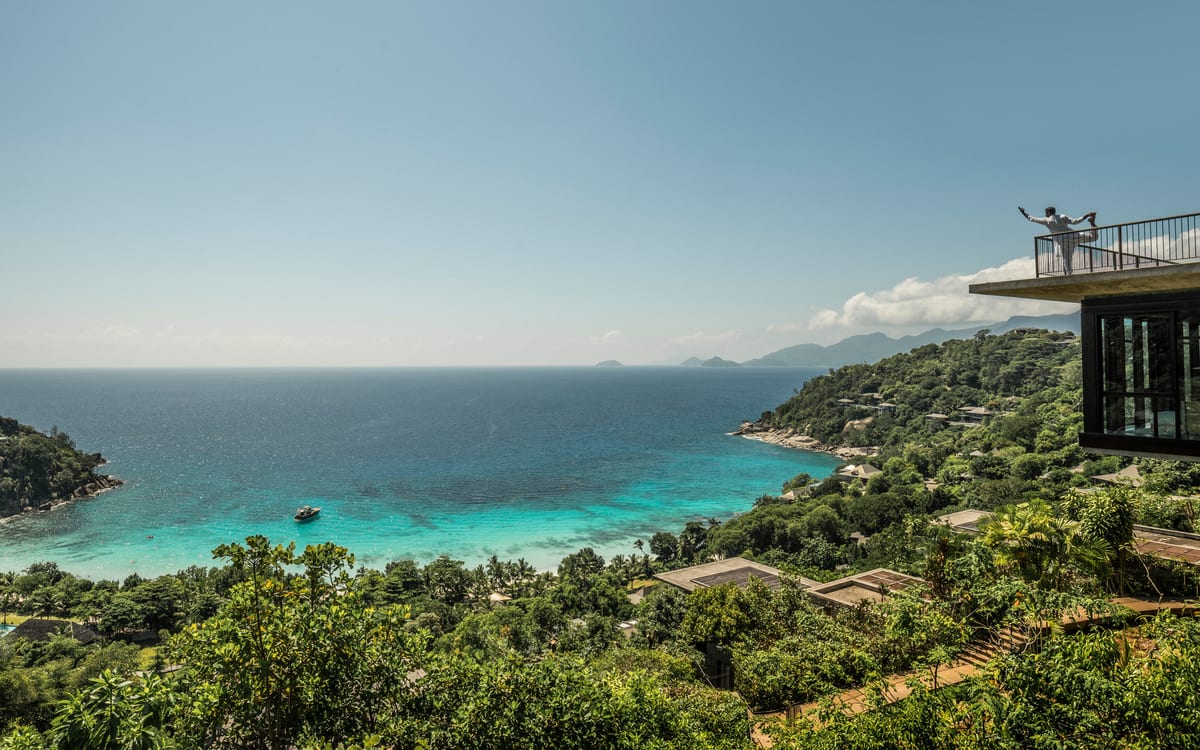 Four Seasons Seychelles at Petite Anse, Mahé — a stay-put granite incentive