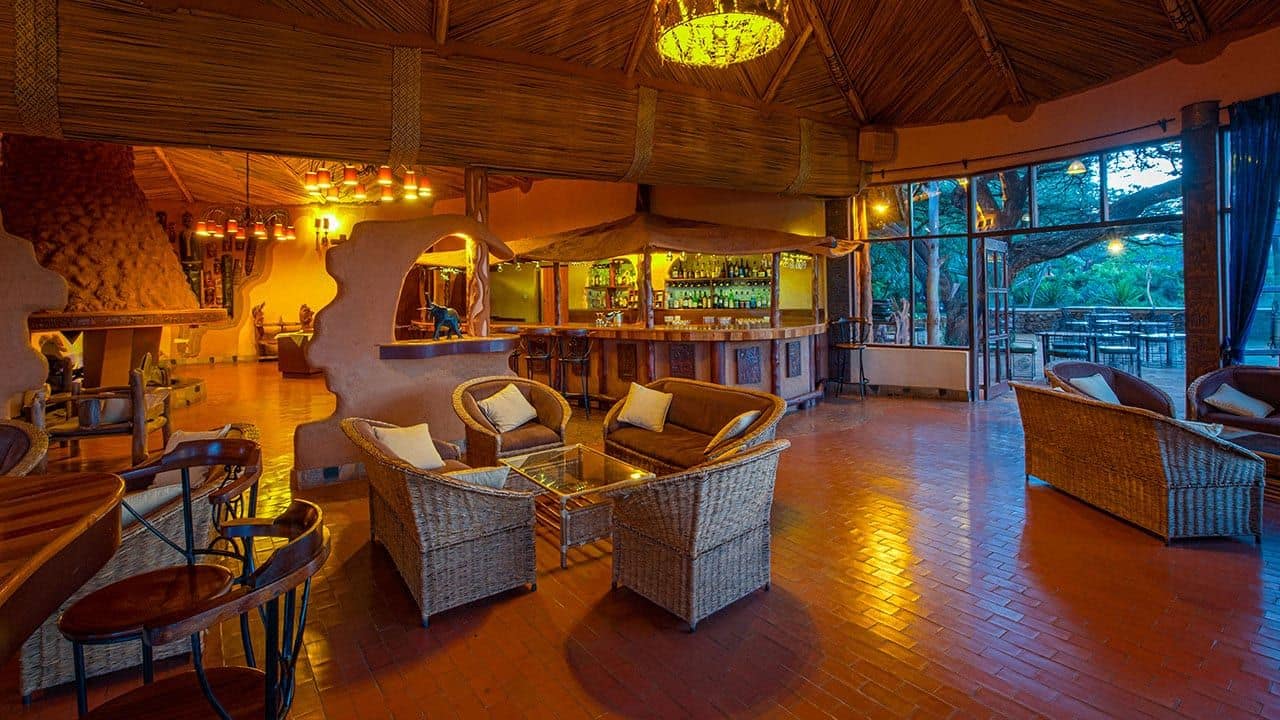 Main area — Amboseli Sopa Lodge