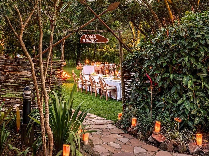Restaurants/Bar — Fairmont Mara Safari Club