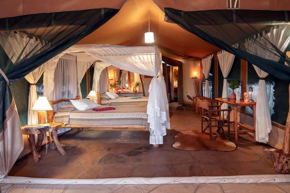 Main area — Kibo Safari Camp