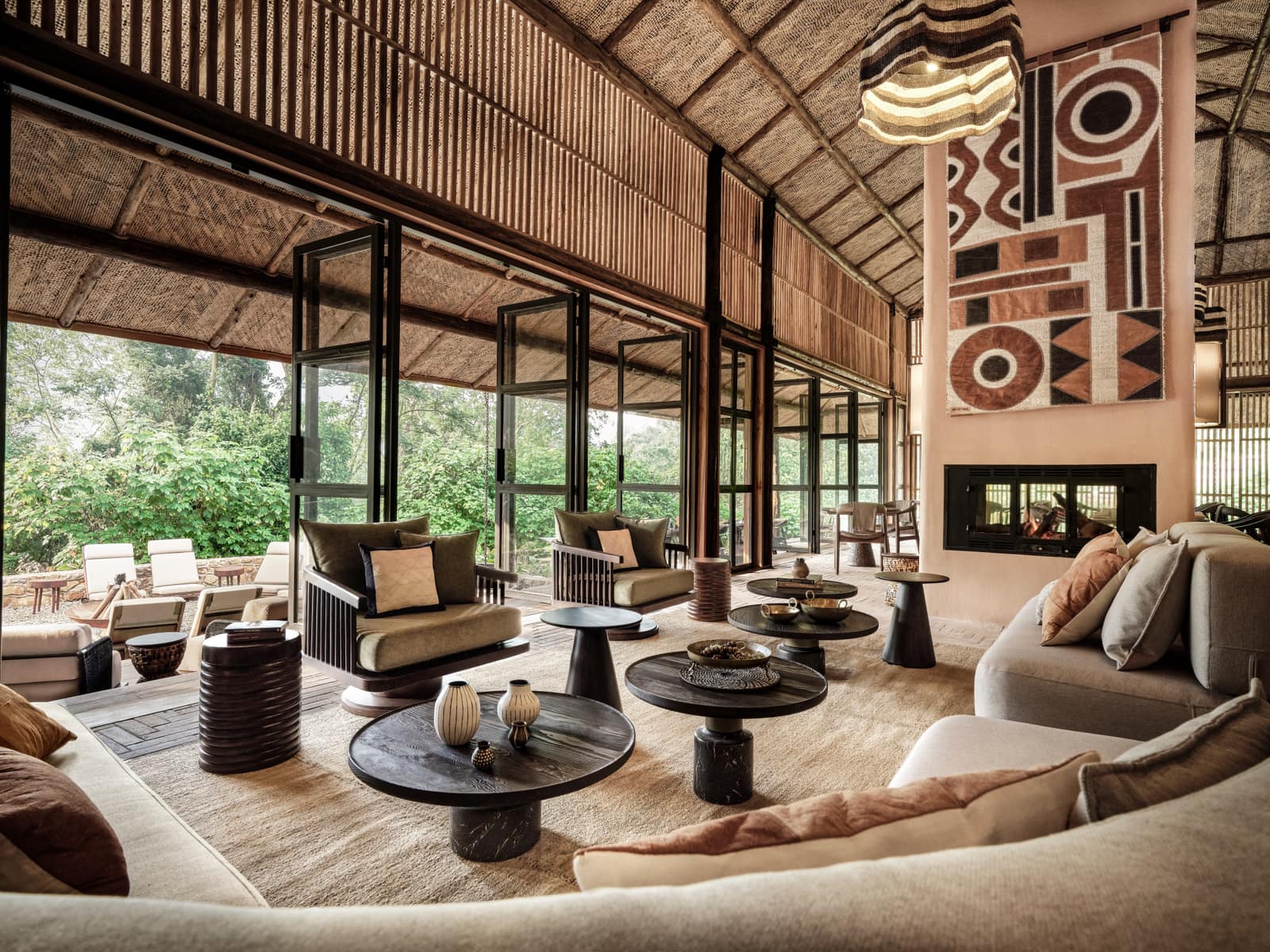 Main area — Sanctuary Gorilla Forest Camp