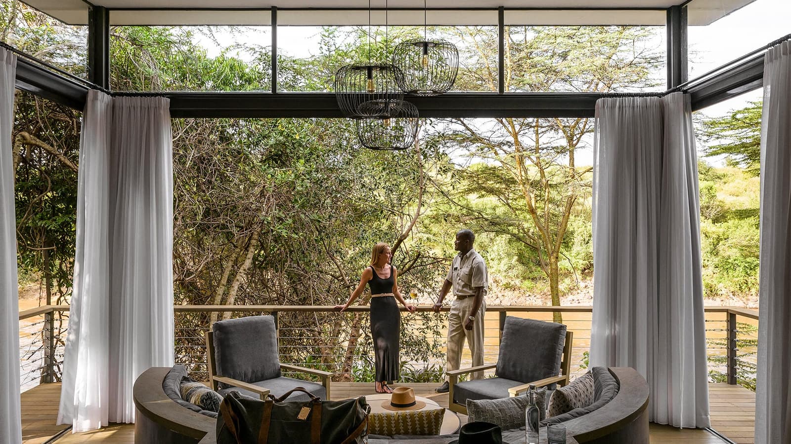 Main area — Sanctuary Olonana by Abercrombie & Kent