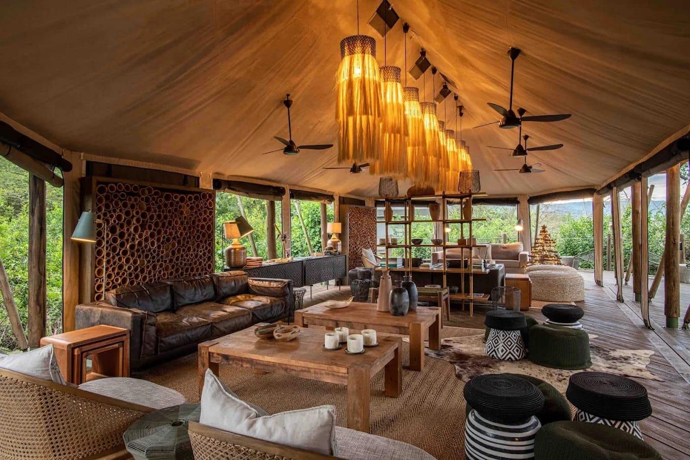 Main area — Wilderness Magashi Camp