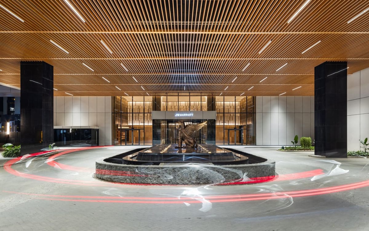JW Marriott Nairobi arrival — city venue for corporate meetings