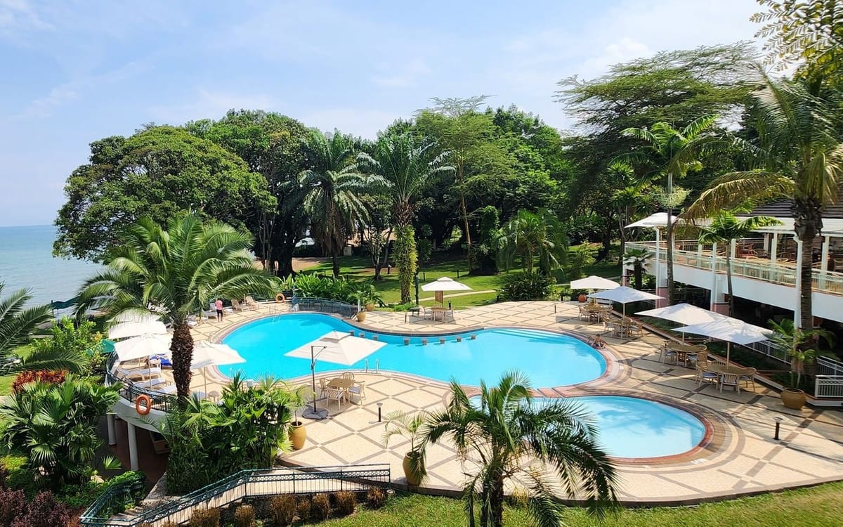 Lake Kivu Serena Hotel, Gisenyi / Rubavu, Lake Kivu — rest night after Volcanoes