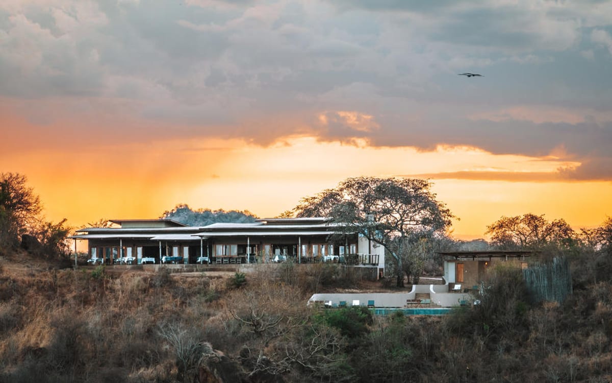 Lemala Mpingo Ridge, Escarpment above the Tarangire River valley