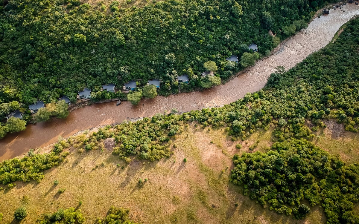 Sanctuary Olonana by Abercrombie & Kent, Private stretch of the Mara River, Maasai Mara